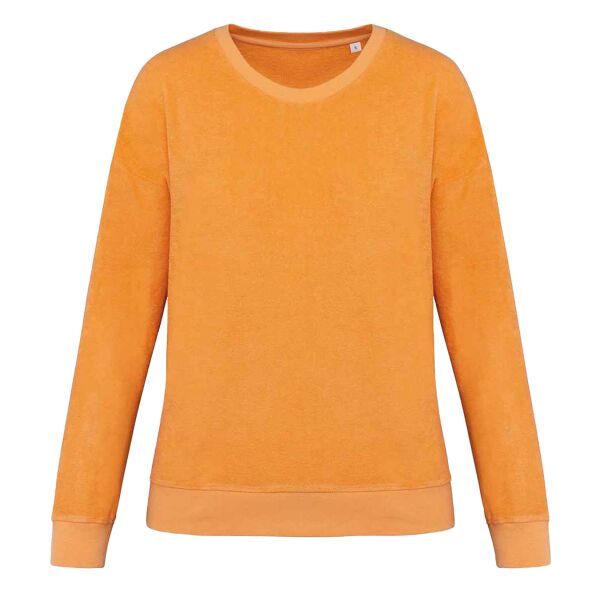 Native Spirit Ladies Terry Towel Sweatshirt Thumbnail