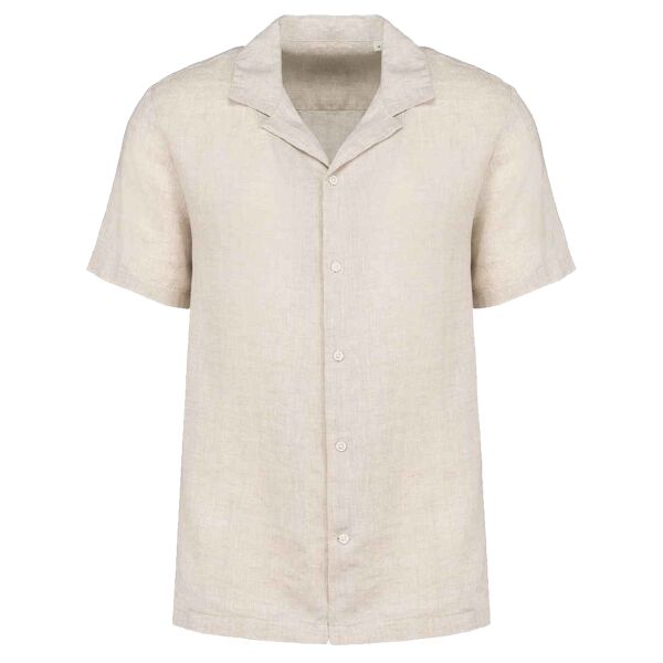 Spasso Short Sleeve Linen Shirt Thumbnail