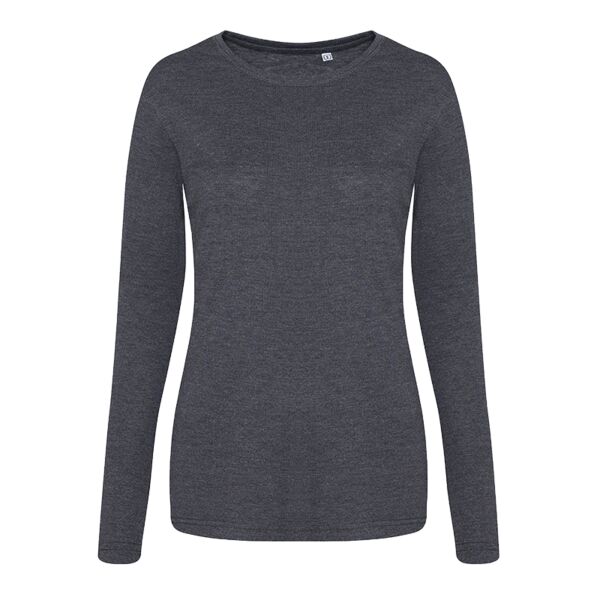 AWDis Ladies Long Sleeve Tri-Blend T-Shirt Thumbnail