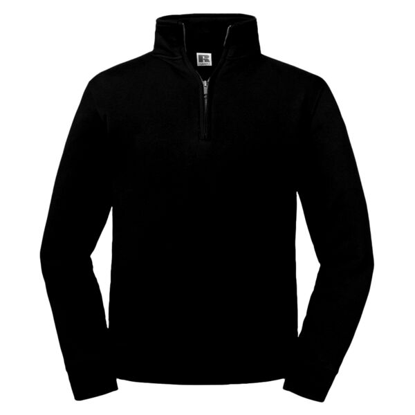 Russell Authentic Zip Neck Sweatshirt Thumbnail