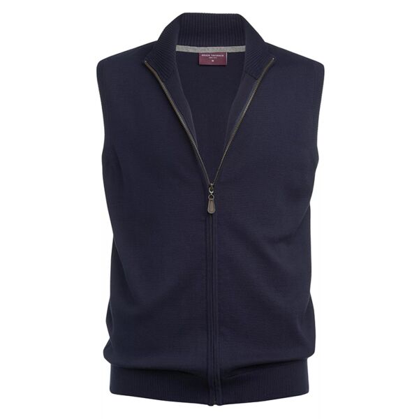 Brook Taverner - NEW Lincoln Knitted Zip Gilet Thumbnail