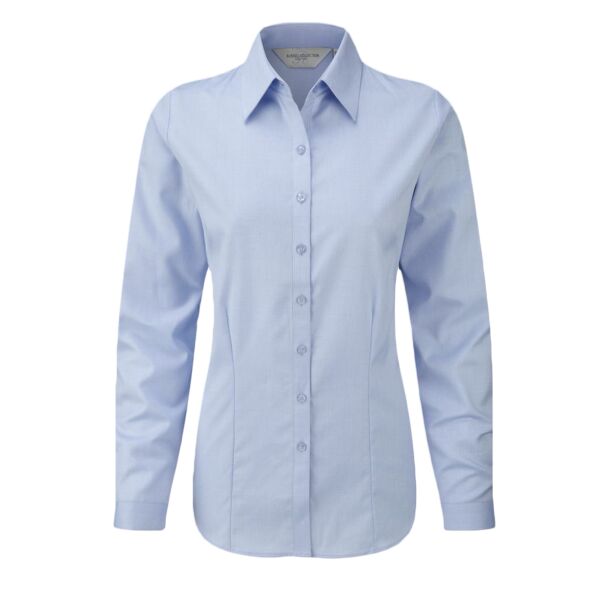 Grandad Collar Shirt Womens Thumbnail